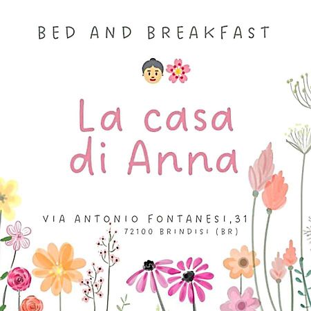 La Casa Di Anna Διαμέρισμα Μπρίντιζι Εξωτερικό φωτογραφία
